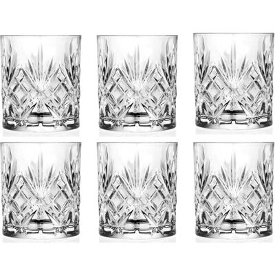 Rcr Gläser 6 Stück D.o.f. Tumbler 34cl, Verres à cocktail, Transparent - Publicité Rcr Gläser 6 Stück D.o.f. Tumbler 34cl, Verres à cocktail, Transparent - Publicité