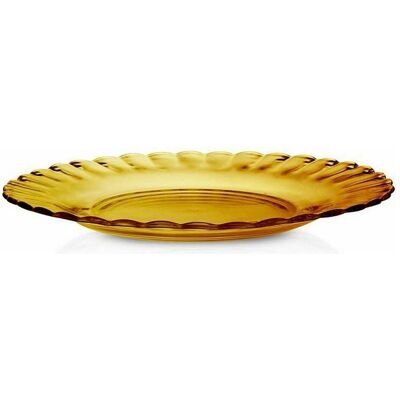 Duralex Dessertteller Picardie Ø 20,5 cm, Assiettes, Jaune - Publicité Duralex Dessertteller Picardie Ø 20,5 cm, Assiettes, Jaune - Publicité
