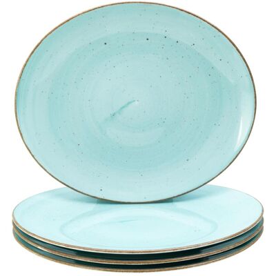 CreaTable Vintage Nature, Assiettes, Bleu - Publicité CreaTable Vintage Nature, Assiettes, Bleu - Publicité