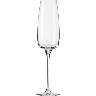Krosno Champagne glass set Modern, glass, 0.250 l, 4 pcs, Verres à vin, Transparent - Publicité Krosno Champagne glass set Modern, glass, 0.250 l, 4 pcs, Verres à vin, Transparent - Publicité