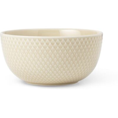 Lyngby Porcelaine Bol Rhombe Earth - 13cm Blanc - Publicité Lyngby Porcelaine Bol Rhombe Earth - 13cm Blanc - Publicité