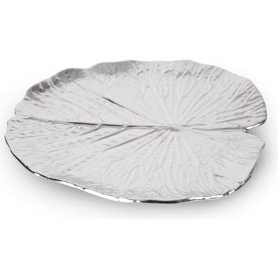 Eurofirany KALINA 02 - Assiette Décorative Feuille - Plat de Service - Publicité Eurofirany KALINA 02 - Assiette Décorative Feuille - Plat de Service - Publicité