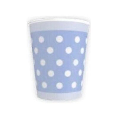 Iris, Vaisselle de pique-nique, Tasse en papier à pois multicolores - Publicité Iris, Vaisselle de pique-nique, Tasse en papier à pois multicolores - Publicité