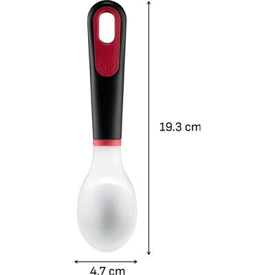 Tefal INGENIO+ Eisportionierer schwarz/rot 26 cm, Couverts de service, Rouge, Blanc, Noir - Publicité Tefal INGENIO+ Eisportionierer schwarz/rot 26 cm, Couverts de service, Rouge, Blanc, Noir - Publicité