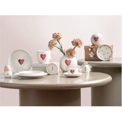 Like. by Villeroy & Boch With Love Eierbecher 4,5cm, Coquetier, Blanc - Publicité Like. by Villeroy & Boch With Love Eierbecher 4,5cm, Coquetier, Blanc - Publicité