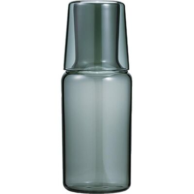 Hario Colors Night Karaffe - 600ml Karaffe mit 280ml Glas, grau, Conteneurs de service, Gris - Publicité Hario Colors Night Karaffe - 600ml Karaffe mit 280ml Glas, grau, Conteneurs de service, Gris - Publicité