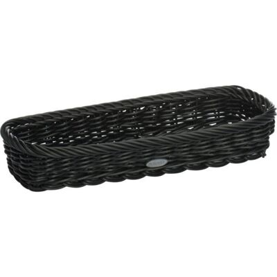 Westmark Range-couverts étroit, noir, 28x11x5cm, Range-couverts, Noir - Publicité Westmark Range-couverts étroit, noir, 28x11x5cm, Range-couverts, Noir - Publicité