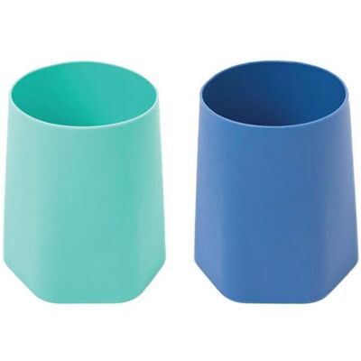 Tiny Love, Vaisselle + couverts pour enfants, Gobelets en silicone en pack de 2 - Publicité Tiny Love, Vaisselle + couverts pour enfants, Gobelets en silicone en pack de 2 - Publicité