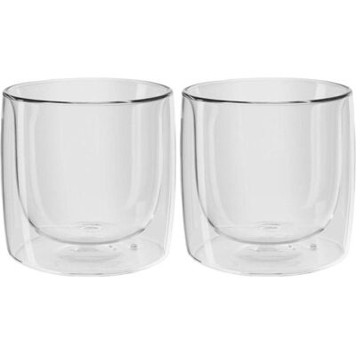 Zwilling Sorrento "Bar" Whisky Gläser doppelwandig, 2er Set, 266 ml, Verres à cocktail, Transparent - Publicité Zwilling Sorrento "Bar" Whisky Gläser doppelwandig, 2er Set, 266 ml, Verres à cocktail, Transparent - Publicité