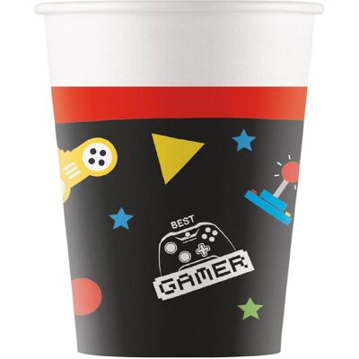 FestFabriken - Gaming Party - 200ml - 8-pack - paper cup - Publicité FestFabriken - Gaming Party - 200ml - 8-pack - paper cup - Publicité