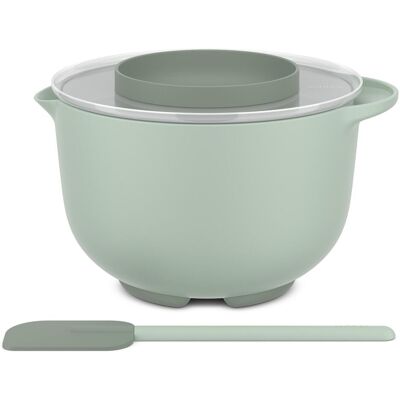 Mepal Ensemble de bols à mélanger Chef it 3000 ml, 3 pièces - Nordic sage, Saladier + bol, Vert - Publicité Mepal Ensemble de bols à mélanger Chef it 3000 ml, 3 pièces - Nordic sage, Saladier + bol, Vert - Publicité