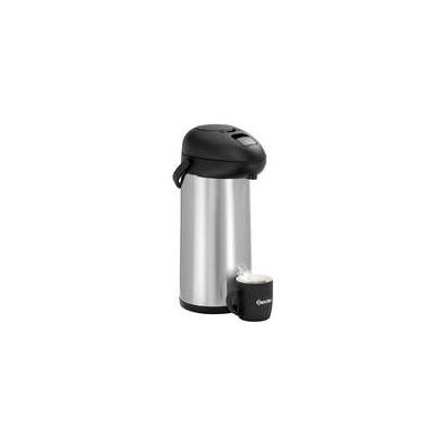 Bartscher Pot à pompe isolant 5L 150993, Carafe isotherme, Noir, Argent - Publicité Bartscher Pot à pompe isolant 5L 150993, Carafe isotherme, Noir, Argent - Publicité