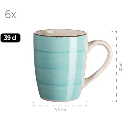 Set de Tasses à Café Mäser Lumaca - Coloré - Ensemble de Tasses - Publicité Set de Tasses à Café Mäser Lumaca - Coloré - Ensemble de Tasses - Publicité