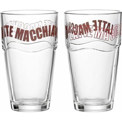 Ritzenhoff & Breker Verre à Latte Macchiato 6PCS 320ml, Tasse, Marron - Publicité Ritzenhoff & Breker Verre à Latte Macchiato 6PCS 320ml, Tasse, Marron - Publicité