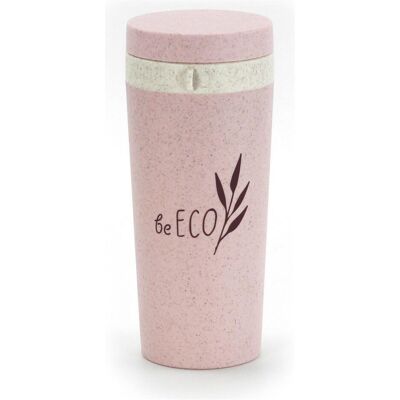 G21 Gobelet écologique BeEco 6352080, 300 ml, Tasse, Rose - Publicité G21 Gobelet écologique BeEco 6352080, 300 ml, Tasse, Rose - Publicité
