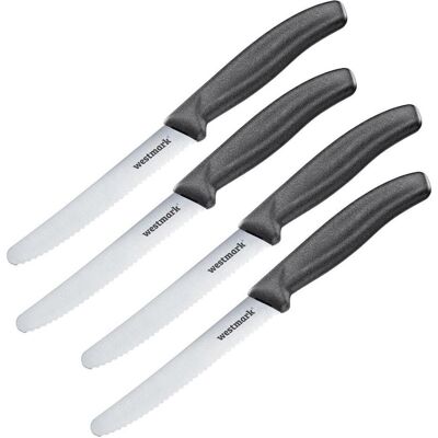 Westmark Frühstücksmesser, Couverts, Noir, Argent - Publicité Westmark Frühstücksmesser, Couverts, Noir, Argent - Publicité