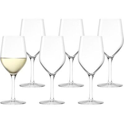Stölzle Verres Ultra, lot de 6 - Vin blanc 38 cl, Verres à vin, Transparent - Publicité Stölzle Verres Ultra, lot de 6 - Vin blanc 38 cl, Verres à vin, Transparent - Publicité