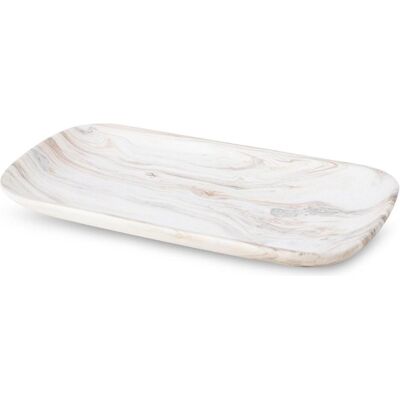 Eurofirany C / ASLI / PAT / 01 30X16X3 B + BEIGE, Assiettes, Blanc - Publicité Eurofirany C / ASLI / PAT / 01 30X16X3 B + BEIGE, Assiettes, Blanc - Publicité