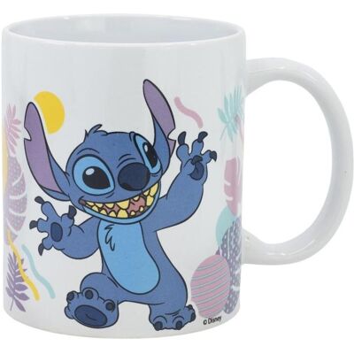 Stitch Lilo & - Dancing, Tasse, Blanc - Publicité Stitch Lilo & - Dancing, Tasse, Blanc - Publicité