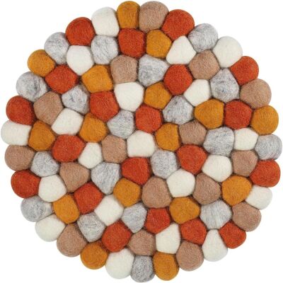 Cilio, Dessous de plat + sous-verre, Dessous-de-plat Lana en laine de mouton ø 21 cm (1x, Dessous de poêle) - Publicité Cilio, Dessous de plat + sous-verre, Dessous-de-plat Lana en laine de mouton ø 21 cm (1x, Dessous de poêle) - Publicité