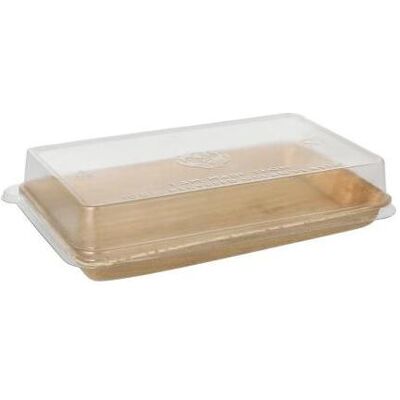 Starpak Plateau Sushi en feuille de palmier - 200ml naturel - Publicité Starpak Plateau Sushi en feuille de palmier - 200ml naturel - Publicité
