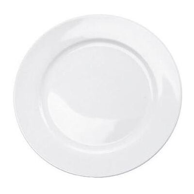 Assiettes Plates Blanches Esmeyer Heike 6 Pièces - Résistantes, Micro-ondables - Publicité Assiettes Plates Blanches Esmeyer Heike 6 Pièces - Résistantes, Micro-ondables - Publicité