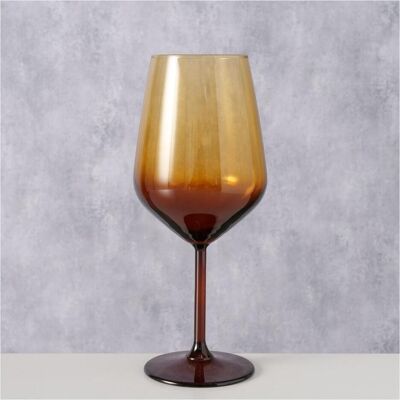 Boltze Home Mowine - Orange - Verre à vin - Publicité Boltze Home Mowine - Orange - Verre à vin - Publicité