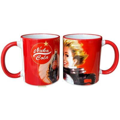 DEVplus Fallout Tasse Nuka Cola Ad, Tasse, Rouge - Publicité DEVplus Fallout Tasse Nuka Cola Ad, Tasse, Rouge - Publicité
