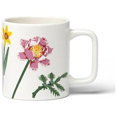 Lego Mug Spring Flower: White 001, Tasse, Blanc - Publicité Lego Mug Spring Flower: White 001, Tasse, Blanc - Publicité