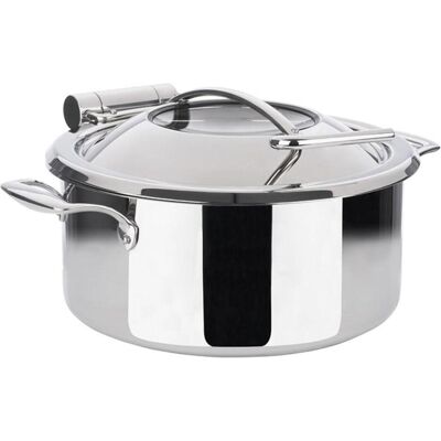 APS Chafing Dish "ORBIT" (plat à gratin), Poêle + casserole, Argent - Publicité APS Chafing Dish "ORBIT" (plat à gratin), Poêle + casserole, Argent - Publicité