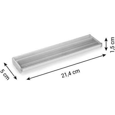 Tescoma Glas-Trinkhalme myDRINK, 4 St., mit Reinigungsbürste, Pailles, Transparent - Publicité Tescoma Glas-Trinkhalme myDRINK, 4 St., mit Reinigungsbürste, Pailles, Transparent - Publicité