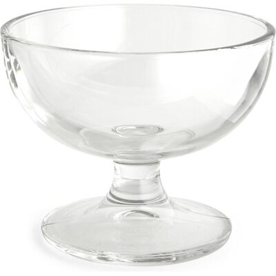 HAY - Glass Dessert Bowl Ø10.5 cm, Saladier + bol, Transparent - Publicité HAY - Glass Dessert Bowl Ø10.5 cm, Saladier + bol, Transparent - Publicité