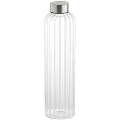 APS Glasflasche EVERLINE 0.7 Liter, Conteneurs de service, Transparent, Argent - Publicité APS Glasflasche EVERLINE 0.7 Liter, Conteneurs de service, Transparent, Argent - Publicité