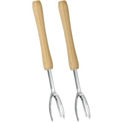 Metaltex Fourchette à pommes de terre en robe des champs, Accessoires de cuisiner à table, Argent, Multicolore - Publicité Metaltex Fourchette à pommes de terre en robe des champs, Accessoires de cuisiner à table, Argent, Multicolore - Publicité