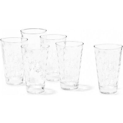6x Leonardo Ciao, Verres, Transparent - Publicité 6x Leonardo Ciao, Verres, Transparent - Publicité