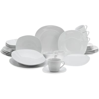 CreaTable, Set de vaisselle, Square (30 pcs) - Publicité CreaTable, Set de vaisselle, Square (30 pcs) - Publicité