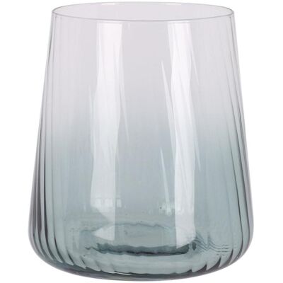 Excellent Houseware Drinking glass, glass, 0.38 l, Verres, Bleu, Transparent - Publicité Excellent Houseware Drinking glass, glass, 0.38 l, Verres, Bleu, Transparent - Publicité
