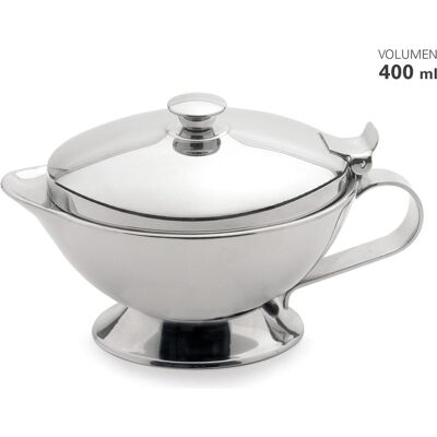Weis, Saucière en acier inoxydable double paroi - 400 ml - Publicité Weis, Saucière en acier inoxydable double paroi - 400 ml - Publicité