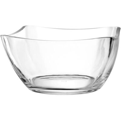 Leonardo Bol Piazza 23cm, Saladier + bol, Transparent - Publicité Leonardo Bol Piazza 23cm, Saladier + bol, Transparent - Publicité