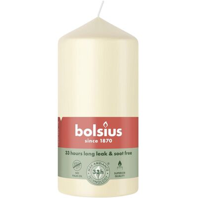 Bolsius, Bougie, Stumpenkerze 120/58mm Perle (1 pcs) - Publicité Bolsius, Bougie, Stumpenkerze 120/58mm Perle (1 pcs) - Publicité