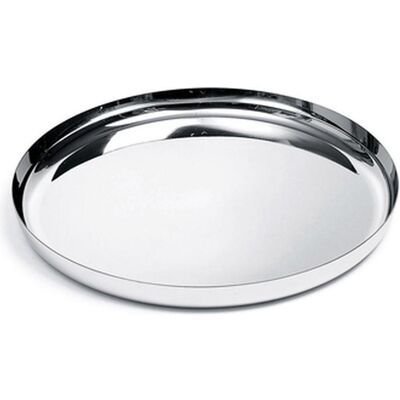 Alessi Plateau, Jasper Morrison châle 35 cm rvs glans - Publicité Alessi Plateau, Jasper Morrison châle 35 cm rvs glans - Publicité