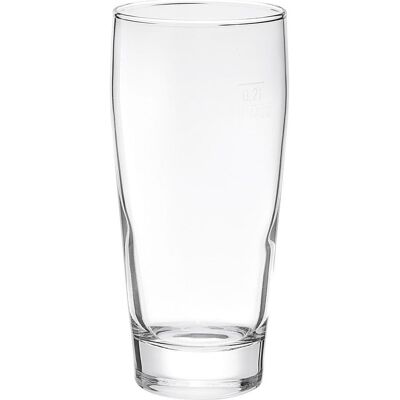 Bormioli Rocco WELLCO Gobelet Willy /-/ 200ml, Tasse, Transparent - Publicité Bormioli Rocco WELLCO Gobelet Willy /-/ 200ml, Tasse, Transparent - Publicité