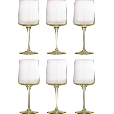 Bloomingville - Luciana Wine Glass - Purple, Verres à vin, Multicolore - Publicité Bloomingville - Luciana Wine Glass - Purple, Verres à vin, Multicolore - Publicité