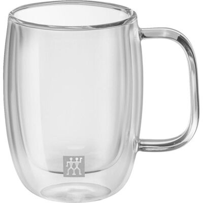 Zwilling Sorrento Plus Verre à espresso Dopio avec anse Set de 2 pièces, Tasse, Transparent - Publicité Zwilling Sorrento Plus Verre à espresso Dopio avec anse Set de 2 pièces, Tasse, Transparent - Publicité