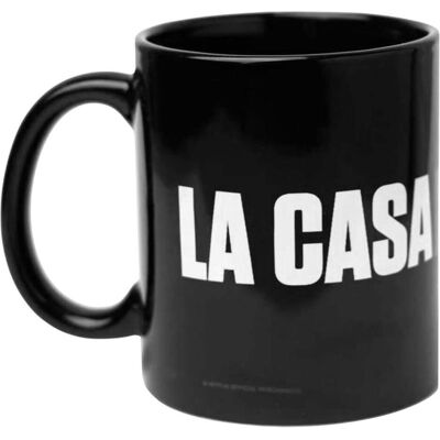 Granna House of Paper - Keramikbecher in einer Geschenkbox 330 ml (La Casa De Papel Logo), Tasse, Noir - Publicité Granna House of Paper - Keramikbecher in einer Geschenkbox 330 ml (La Casa De Papel Logo), Tasse, Noir - Publicité