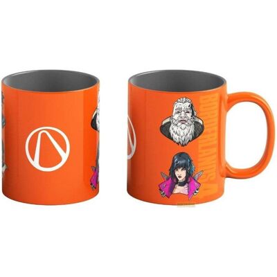 Cenega Good Loot Kubek Borderlands 4 Hunters Icon Heat Reveal, Tasse, Orange, Gris - Publicité Cenega Good Loot Kubek Borderlands 4 Hunters Icon Heat Reveal, Tasse, Orange, Gris - Publicité