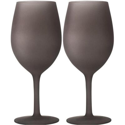 Brunner Kit Wineglass Brownsatin, Verres à vin, Marron - Publicité Brunner Kit Wineglass Brownsatin, Verres à vin, Marron - Publicité
