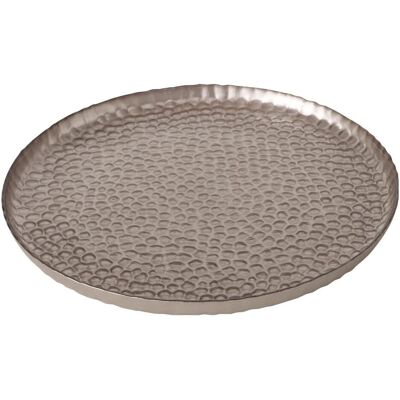 Boltze Home Rado - Assiette en verre, 28cm, Ros gold - Publicité Boltze Home Rado - Assiette en verre, 28cm, Ros gold - Publicité