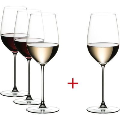 Riedel Set VERITAS Riesling/Zinfandel, Verres à vin, Transparent - Publicité Riedel Set VERITAS Riesling/Zinfandel, Verres à vin, Transparent - Publicité