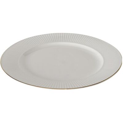 Assiette plate blanche Aurora 27cm - Assiette - Publicité Assiette plate blanche Aurora 27cm - Assiette - Publicité